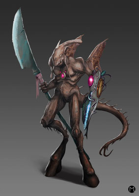Artwork - Illustration - Character Design - Alien Creature