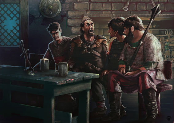 Artwork - Illustration - Gents Eve