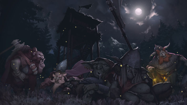 Artwork - Illustration - Behind Enemy Line