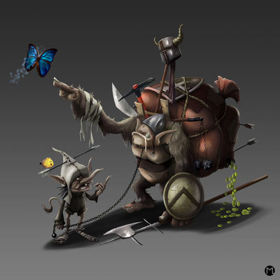 Artwork - Illustration - Character Design - Goblins