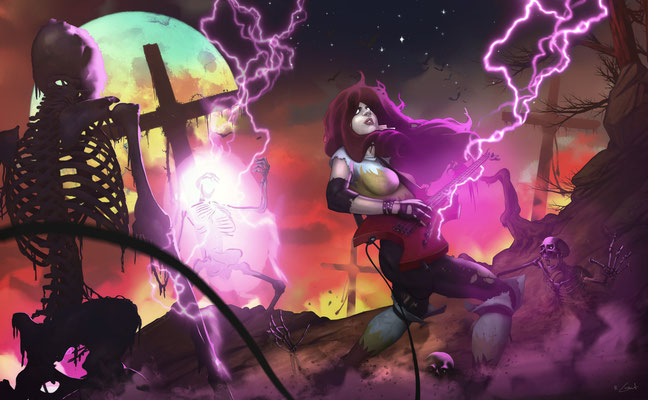 Artwork - Illustration - Rock to the Bone