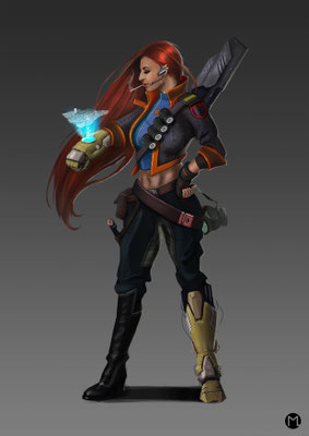 Artwork - Illustration - Character Design - Special Agent