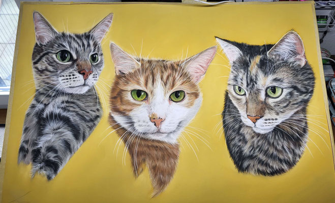 Auftragsarbeit 100x70cm ,,Kaito- Hope - Paige" - Mai 2023