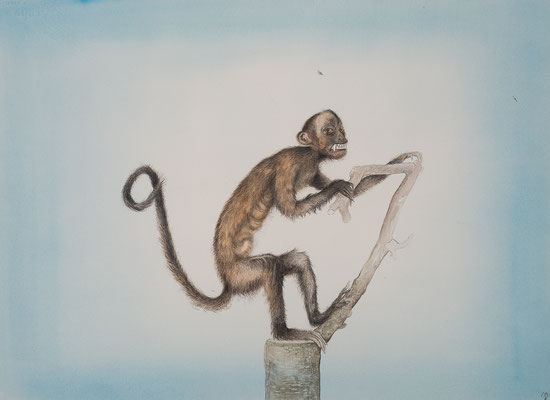 Gouache auf Papier.
