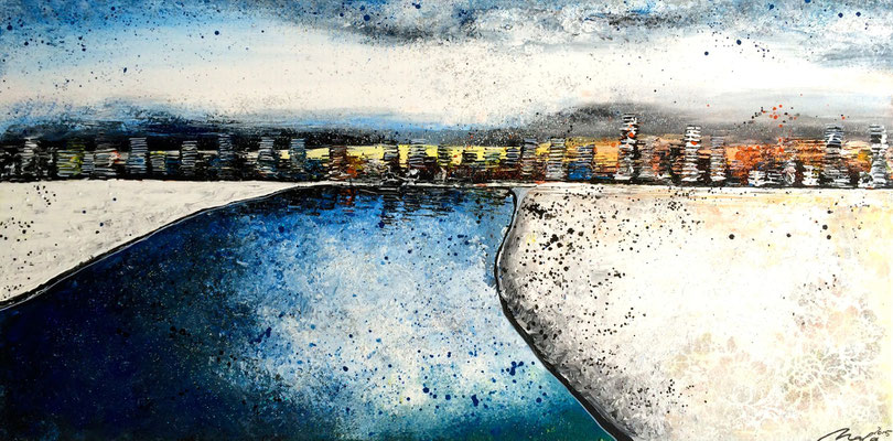 skyline iciness (Eiseskälte) Teil 2 - 120 x 60 cm 