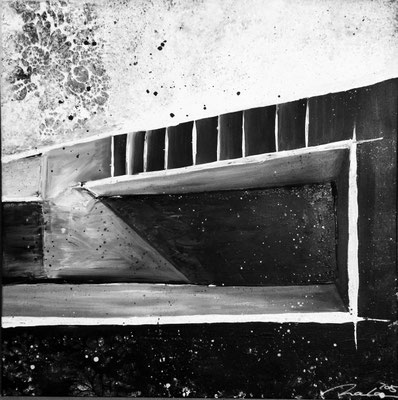 Weg nach unten Teil 4 - 60x60 cm 