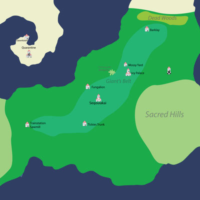 Map: "Tendrils Garden"