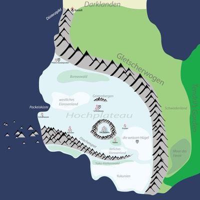 Map: "Reich des Eiskönigs"