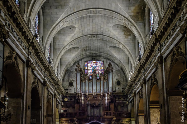 Basilique Notre Dame des Victoires - l'orgue