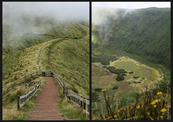 La Caldeira de l'ile de Faial