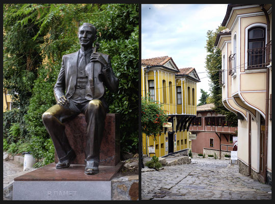 Plovdiv - les maisons Eveil National de la bourgeoise bulgare de Plovdiv enrichie par le négoce