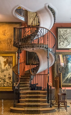 Escalier atelier Musée Gustave Moreau
