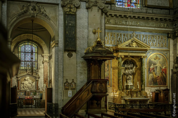 Basilique Notre Dame des Victoires - puis rendue au culte en 1802, fait l’objet d’un classement au titre des monuments historiques depuis 1972