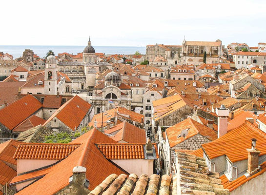 Sur les remparts de Dubrovnick