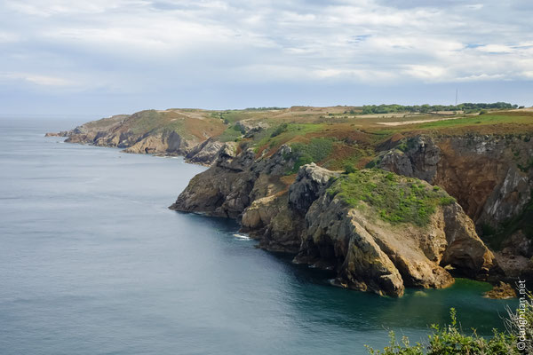 Randonnée de Sorel à l'Etacq le long du sentier nord-ouest de l'île