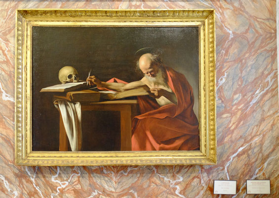 Musée Borghese - Caravaggio - St Jérôme