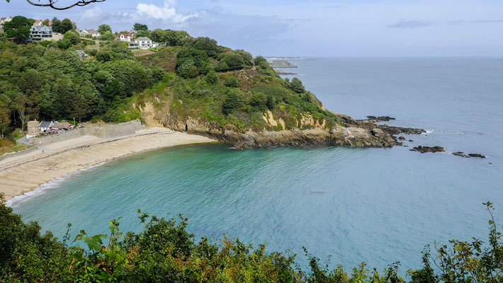 Fermain Bay  la plage préférée de Victor Hugo