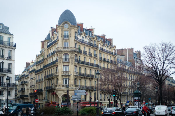 Immeuble sur le boulevard de Clichy