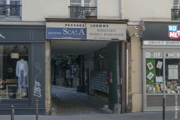 Passage Lhomme : reliant l'Avenue Ledru Rollin et la Rue de Charonne ...