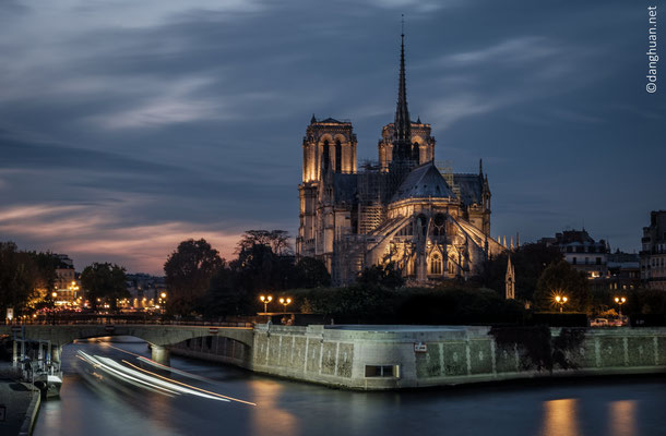 Notre Dame de Paris 5 mois avant l'incendie du 15 Avril 2019