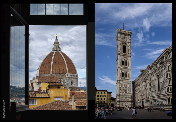 Le dôme de la Santa Maria del Fiore et el campanile