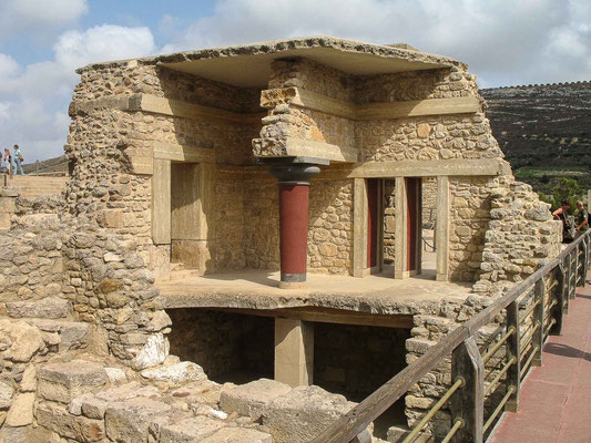 Crète - Palais de Knossos 