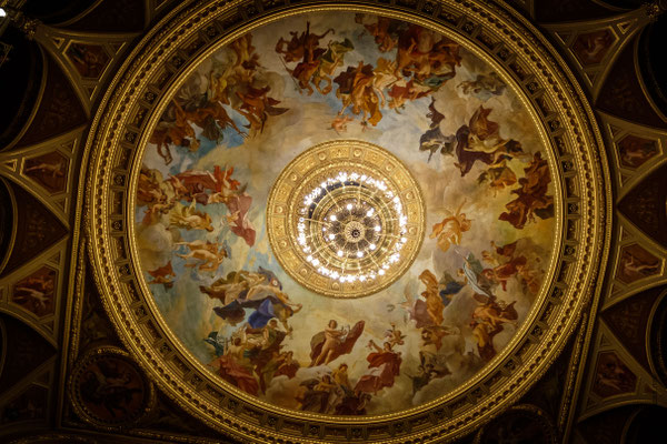 le plafond de l'Opéra