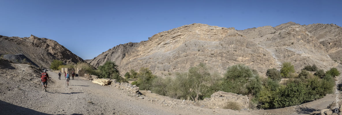 Randonnée autour du village Sintab (de la région Navoï)