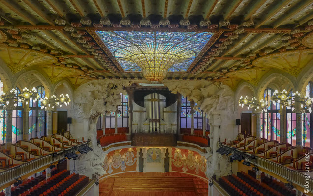 Le Palais Musical Catalan à Barcelone