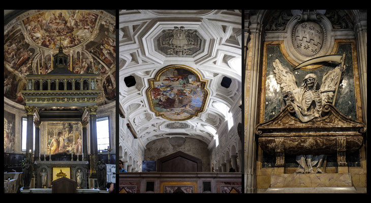 San Pietro in Vincoli - l'église Saint Pierre aux Liens a été construite dans les années 430 sur demande de l'Impératrice Eudoxie pour abriter les chaînes de Saint Pierre (emprisonné à Jérusalem et à Rome)