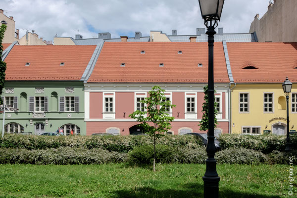 Varnegyed, le quartier du château, en hauteur de Buda