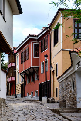 Plovdiv - les maisons Eveil National de la bourgeoise bulgare de Plovdiv enrichie par le négoce