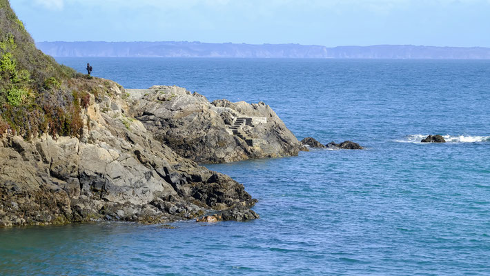 Baignade à Fermain Bay