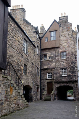 Musée d'Edimbourg - cour intérieur