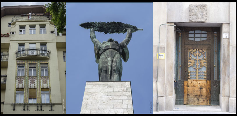 Statue de la Liberté : Architecte : Zsigmond Kisfaludi Strol, 1947