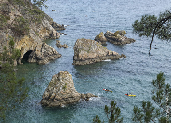 Presqu'île de crozon - le Cap de la chèvre (côte Est)