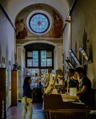 Atelier de cuir à St Croce