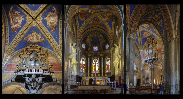 Santa Maria sopra Minerva - Cette église fait figure d’exception, elle est la seule de style gothique à Rome