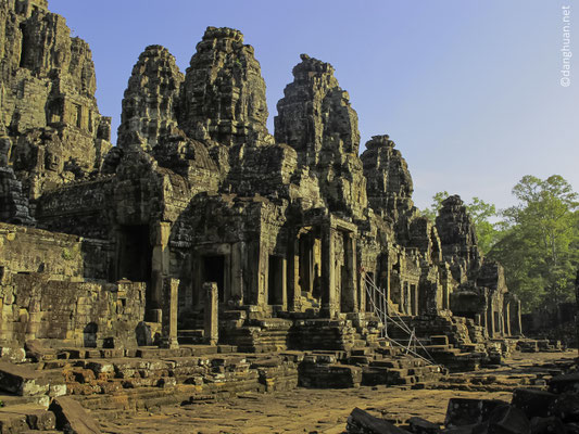 Bayon : Le temple-montagne donne une représentation symbolique du mythique Mont Meru...