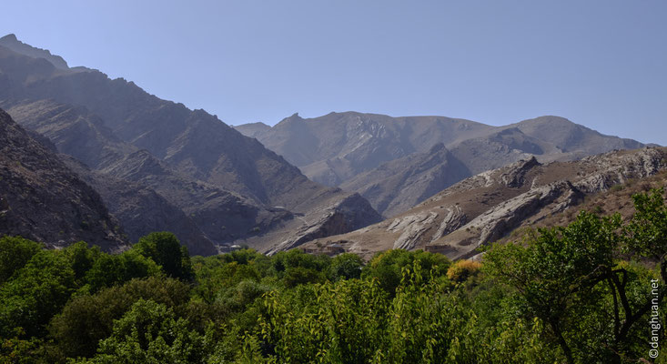 Randonnée autour du village Sintab (de la région Navoï)