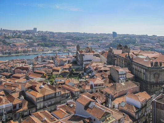 Panorama de la ville depuis el Torre dos Clerigos