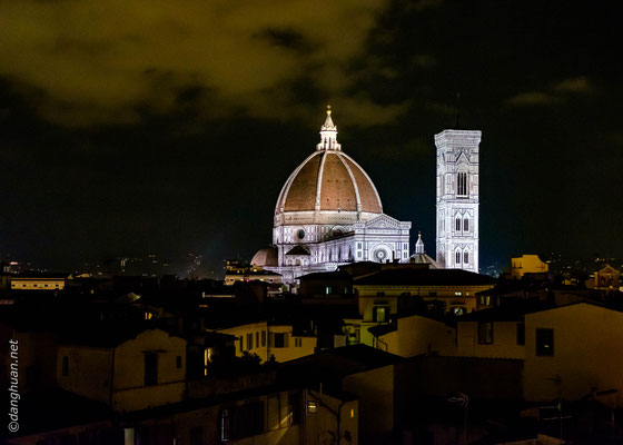 Le dôme de la Santa Maria del Fiore et le Campanile