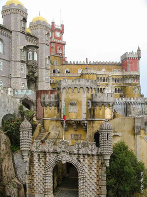 Sintra - Palacio national de Pena