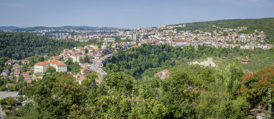 Veliko Tarnovo - vue depuis la Forteresse de Tzarevetz