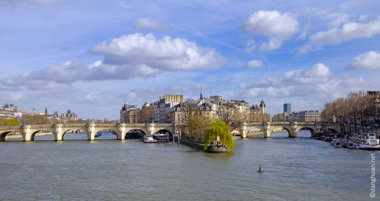 Le Pont neuf et l'ïle de la Cité