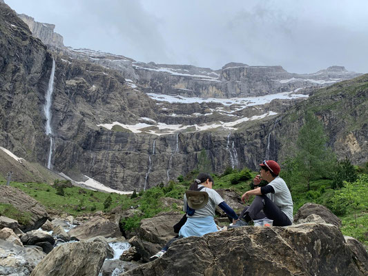 フランス　新婚旅行　ピレネー山脈