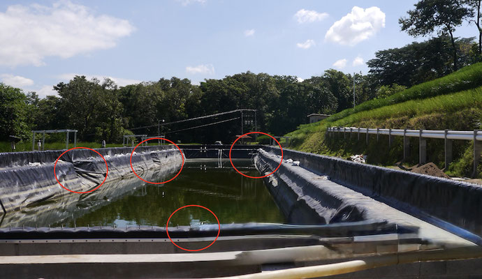 Atex agitators for CST lagoon digester en manure tanks