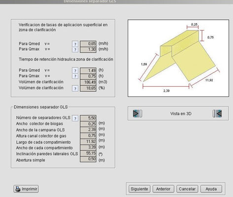 Software UASB - Aqualimpia Engineering Germany