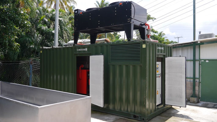 CSTR digester for dairy waste - biogas generator - Aqualimpia Engineering