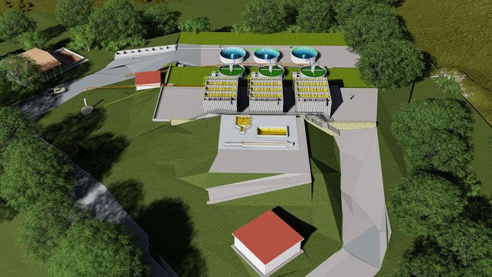 UASB Plant Aqualimpia Engineering Germany